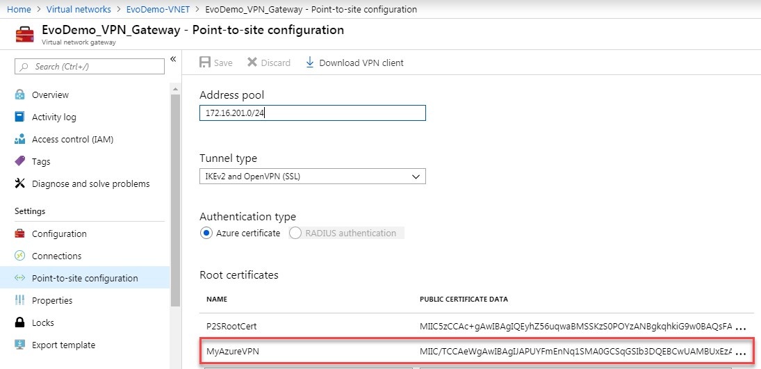 Managed Services 1.0 > Configuring Point to Site Connections for Kodak Managed Services > certificate.jpg