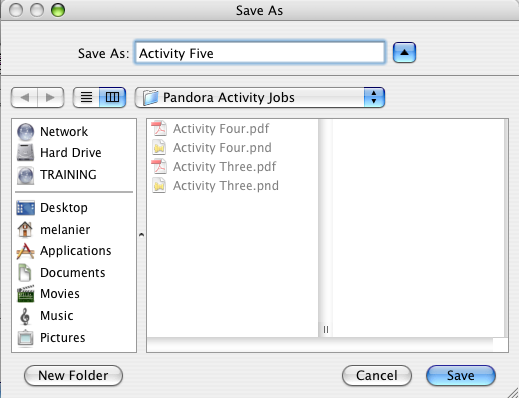 Pandora training > Objective 4—Save the job template as a live job > worddav7fcfce21776773c7a9656ecfc6cc03f7.png