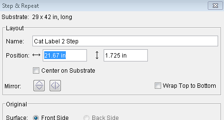 Pandora training > Objective 6—Edit an existing Step-and-Repeat layout > EditArtwork2.png