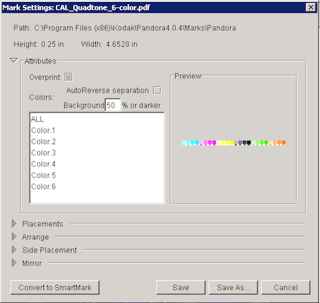 Pandora training > Objective 5—Convert a simple mark to a SmartMark > Act13_Obj5_Step2.png