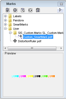 Pandora training > Objective 5—Convert a simple mark to a SmartMark > CustomSmartMarkAvailableInMarksPalette.png