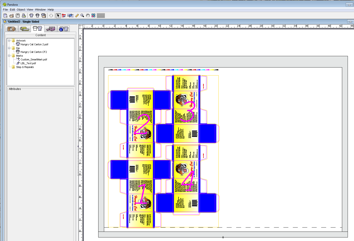 Pandora training > Objective 5—Convert a simple mark to a SmartMark > CustomSmartMarkDraggedToLayout.png