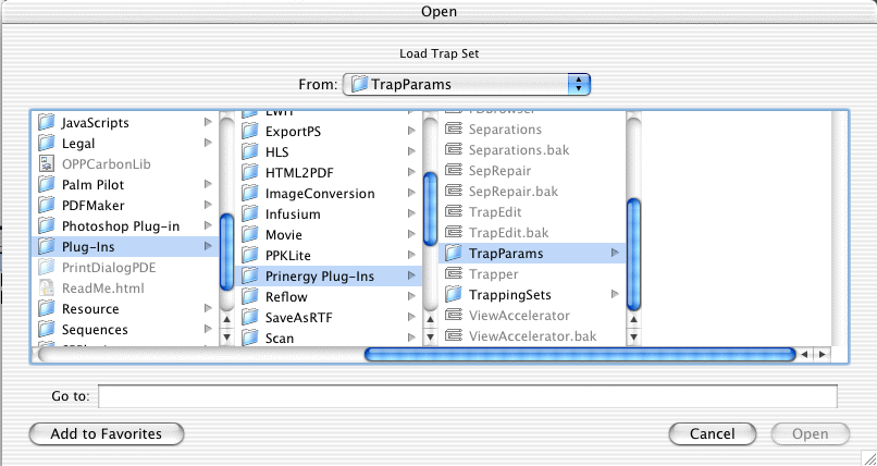 Prinergy Client Guides 9.5 > Loading a saved trap set > TrapSetLoad.gif