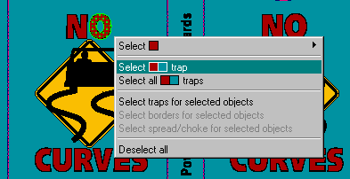 Prinergy Client Guides 9.5 > Selecting objects, traps, and borders1 > contextselectno.gif
