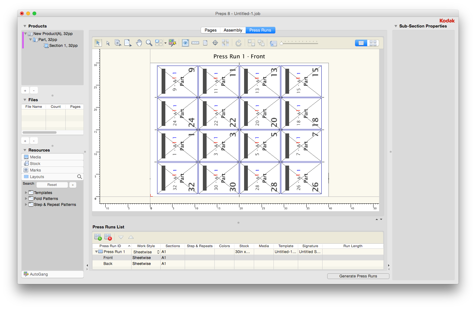 Preps 10 > Creating a sub-section (ribbon) press with a Custom Fold Pattern > Ribbons.png