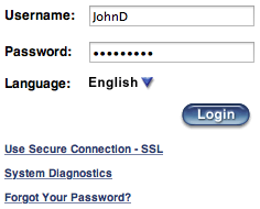 InSite Creative Workflow 10.0 > Logging on and off > 01_login.png