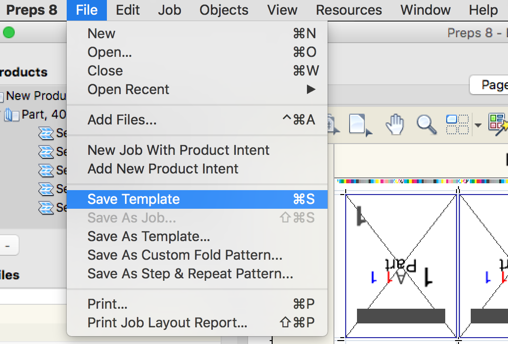 Preps 11 > Editing a template > TemplateFileMenu.png