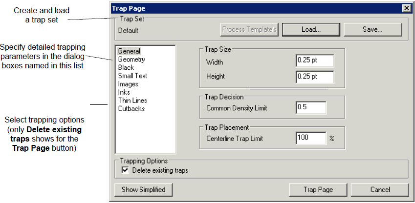 Prinergy Client Guides 11.0 > Opening and selecting a trapping dialog box > TrapComplex.png